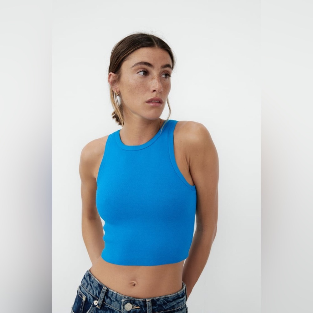 ZARA Cropped Halter